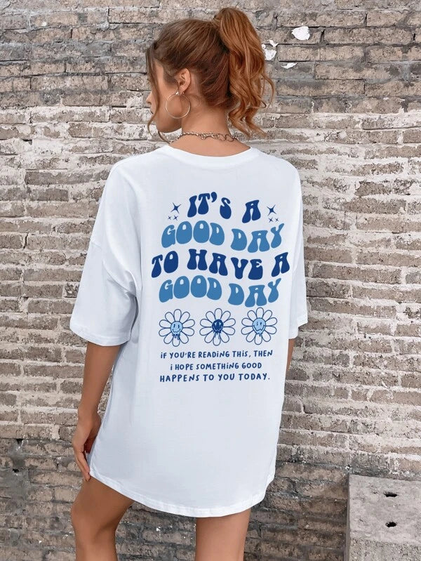 Good Day Oversized Tee