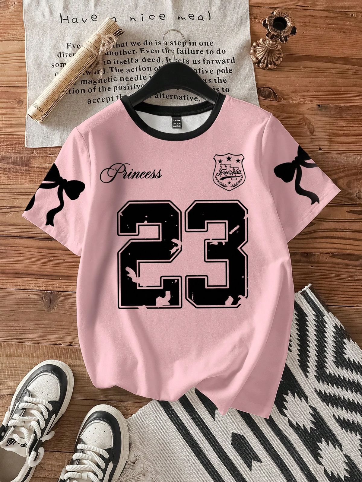 Pink 23 Oversized Tee