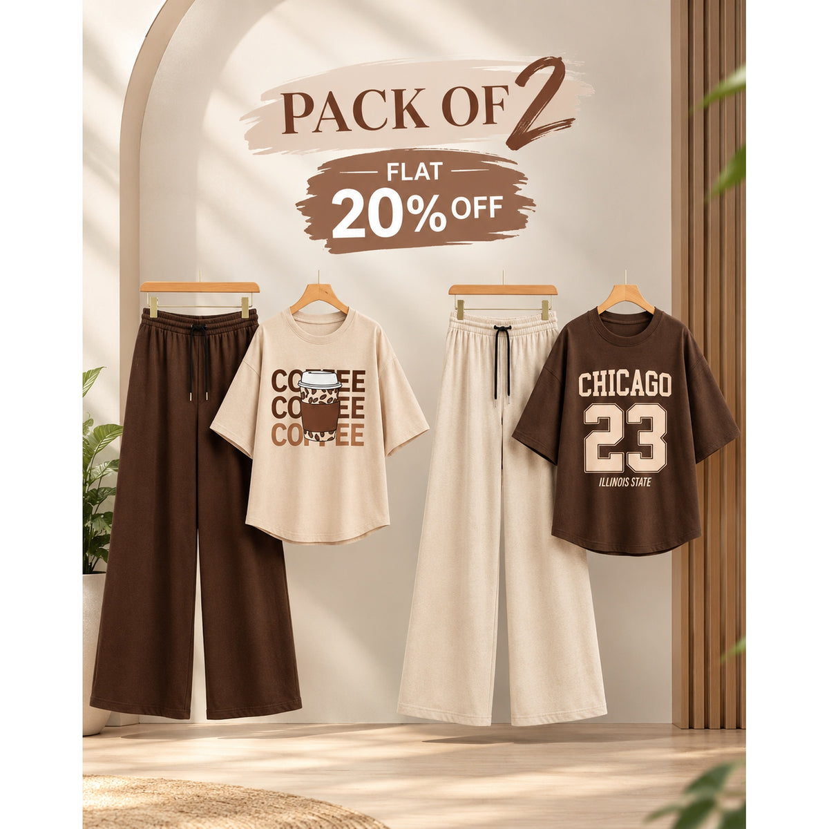 Pack of 2 Co-Ord Sets